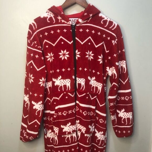 Lazy One-Nordic Moose Fleece Size XS - Picture 3 of 9